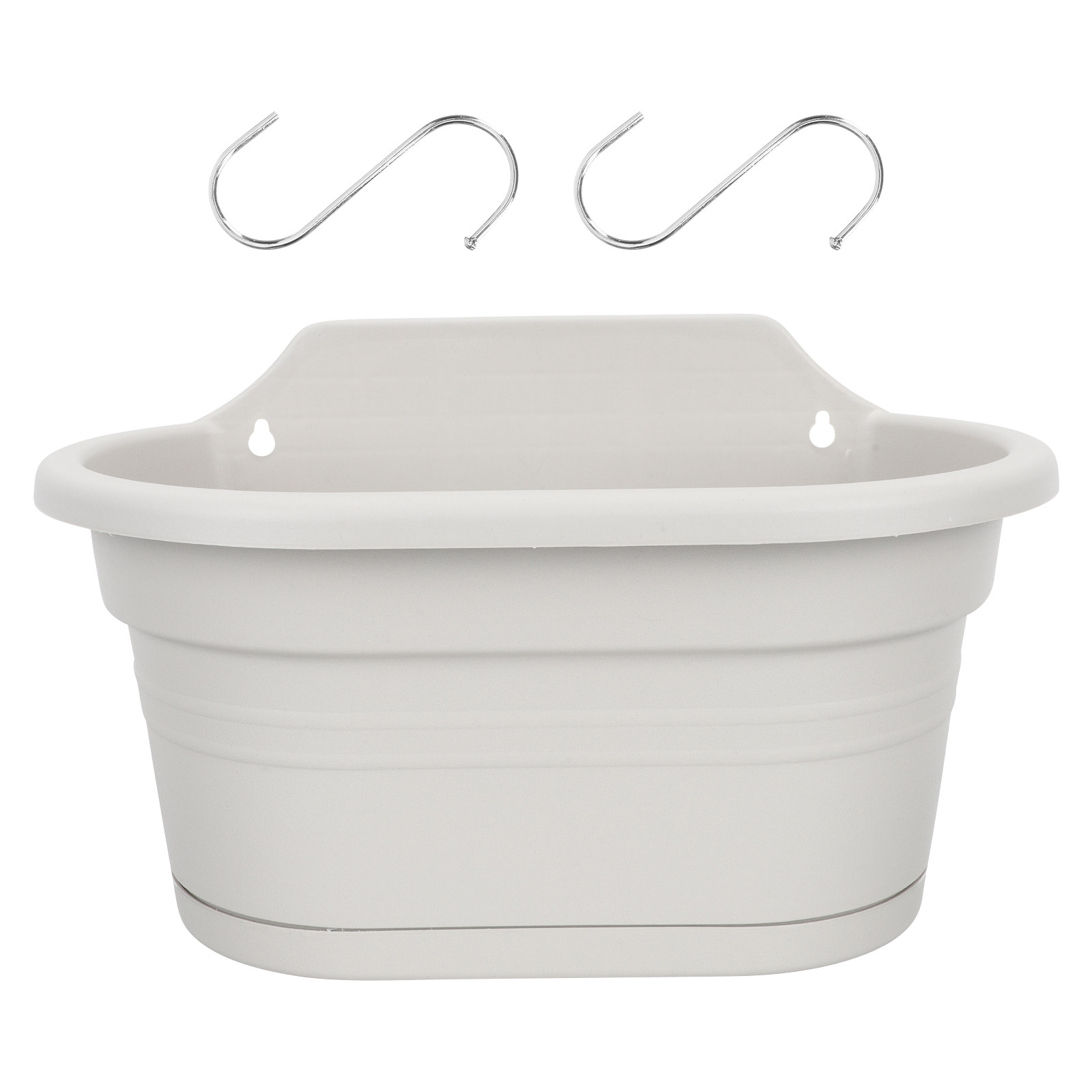 Spider Plant Hanging - Set Pot Bunga Gantung yang Dipasang